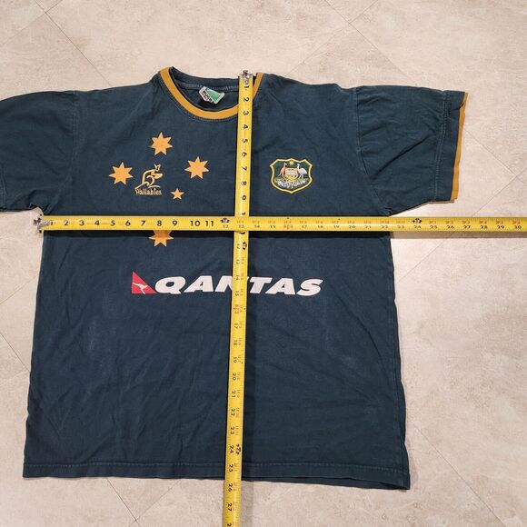 VTG IRB Australia Wallabies Rugby World Cup Mens M Medium? Jersey T Shirt - Picture 9 of 10